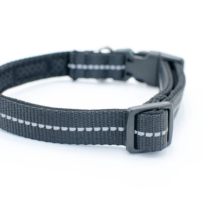 reflective dog collar small medium main pic-3